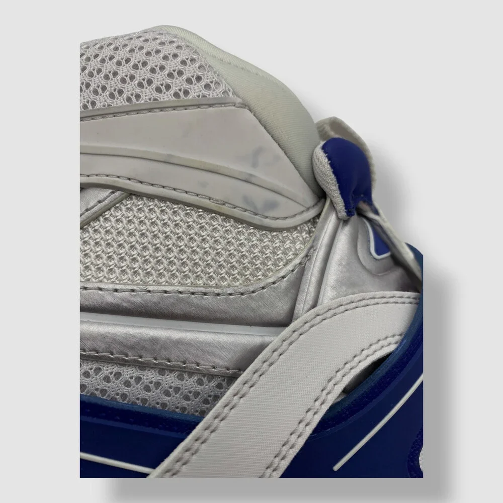 $1490 Balenciaga Mens White Track Hike Caged Mesh High-Top Sneakers Shoes 42 - Picture 4 of 7